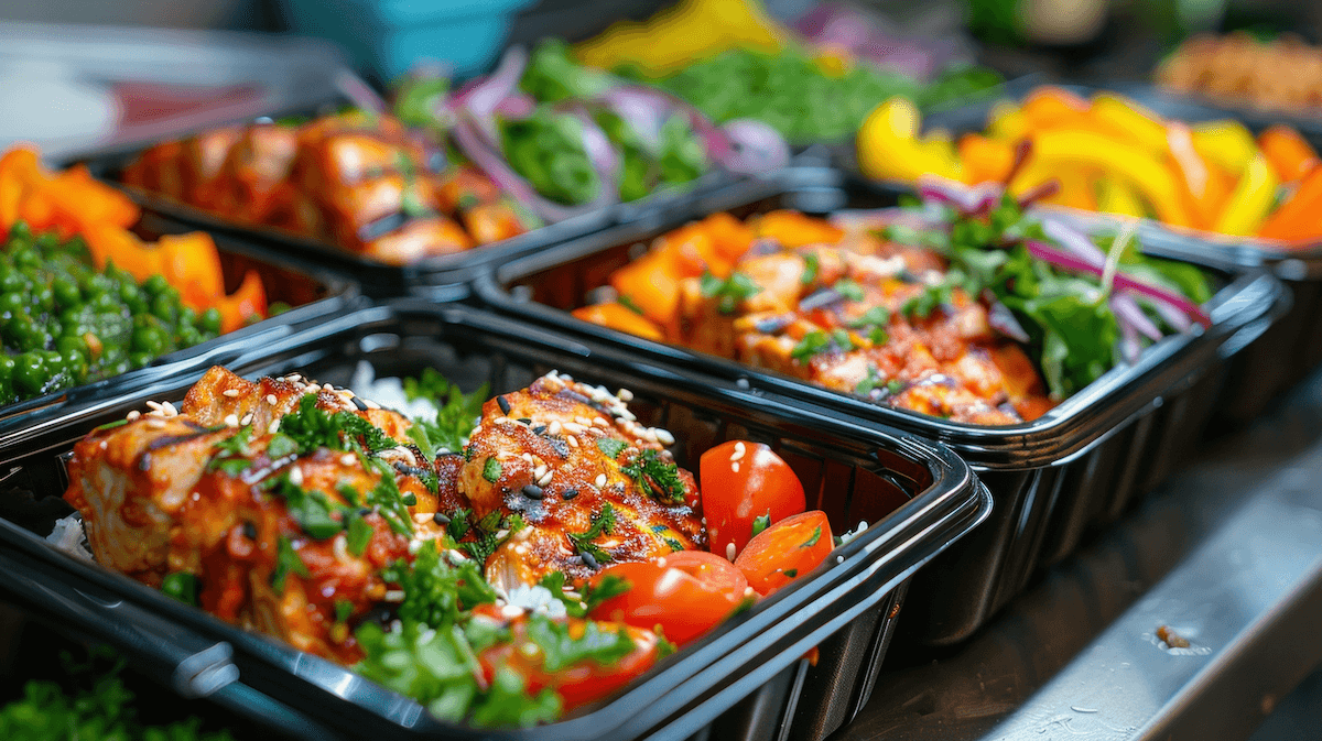 Meal prep example for transformation program